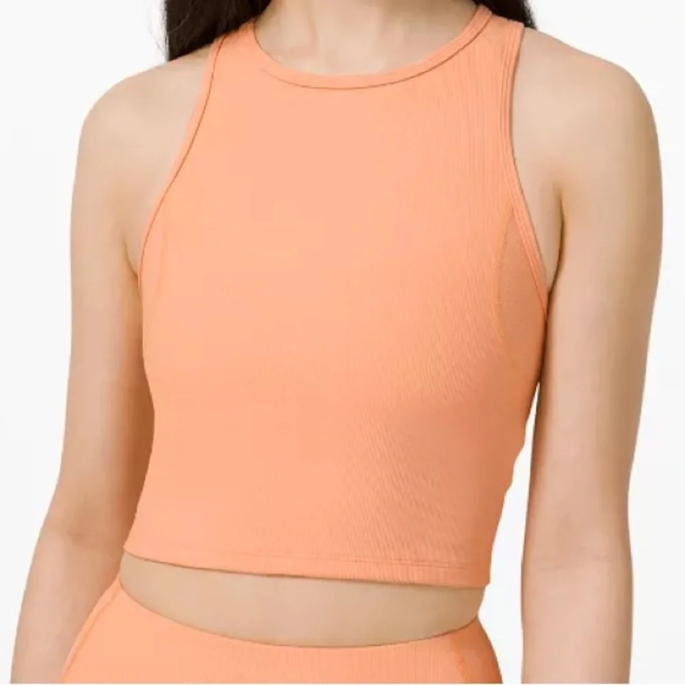 L10 Lululemon Ribbed Crop Tank 4-6